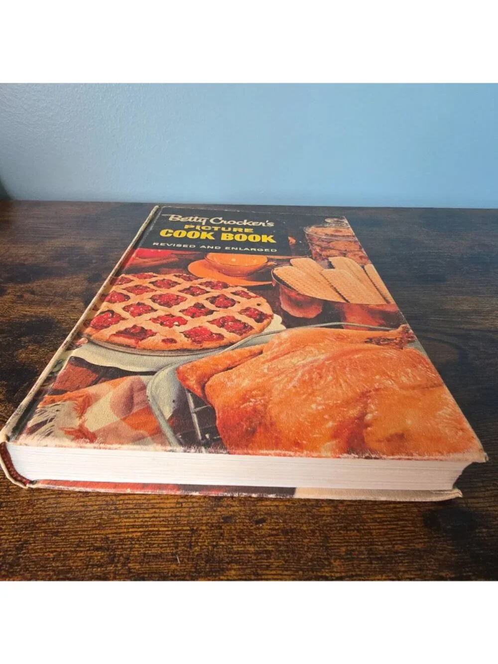 Betty Crockers Picture Cook Book Revised & Enlarged Hardcover 1950s Vintage